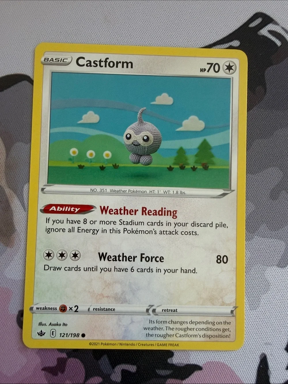 Castform Complete Forms Lot | 4 Pokémon Cards | Sunny, Rainy & Snowy | ✨5/$25✨